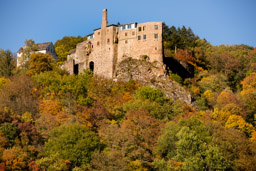 Schloss Oberstein im Herbstkleid -  - Bestellnr: CAS_0156