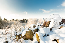Wehlenstein Rinzenberg  - Winter im Nationalpark Hunsrueck-Hochwald - Bestellnr: CAS_6612